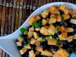 Honey Mint Fruit Salad