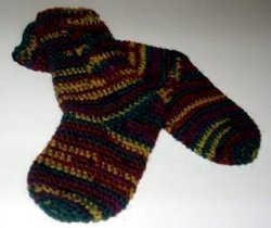 Child's Cable Socks