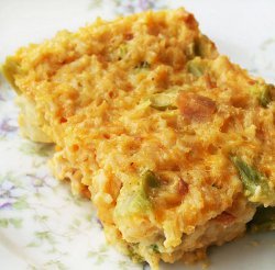 Green Rice Casserole With Chicken
