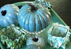 Pumpkin Centerpiece on the Cheap