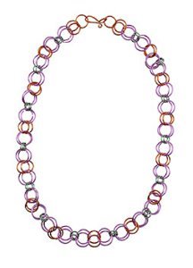 Colorful Jump Ring Choker