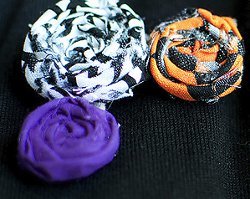 Rosette Brooches for Halloween