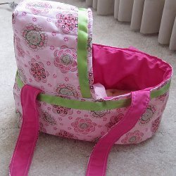 Quilted Doll Bassinet Part 1