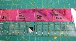 How to Use a Half Square Triangle Ruler
