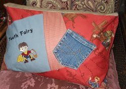 Crazy Cowboy Tooth Fairy Pillow