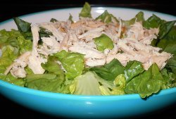 Slow Cooker Chicken Caesar Salads