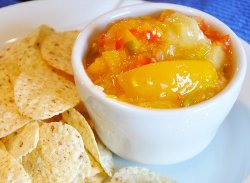 Slow Cooker Fruit Salsa