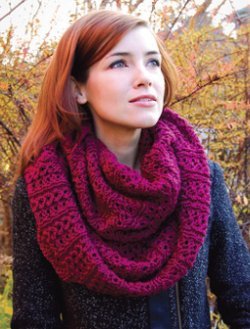 Cable knit infinity scarf pattern free