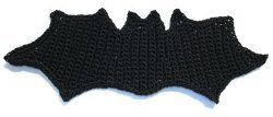 Vampire Bat Crochet Applique
