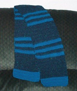 Striped Scarf Free Crochet Pattern