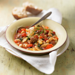 Tuscan White Bean and Sausage Stew
