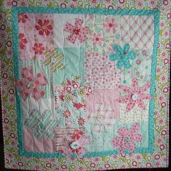 Sweet Flower Wall Quilt