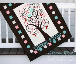 L'Amore E'Bello Panel Quilt