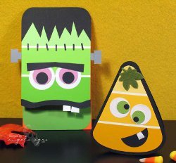 Paint Chip Monster Cards