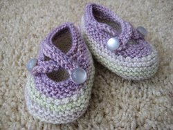 Seamless Baby Booties