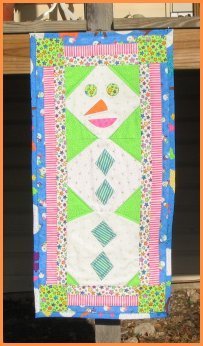 Snowman Quilt Wall Hanging