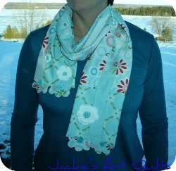 Sweet Divinity Patchwork Scarf