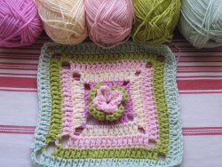 Sisterhood Crochet Blanket Square