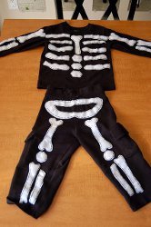 Seven Dollar Skeleton Costume