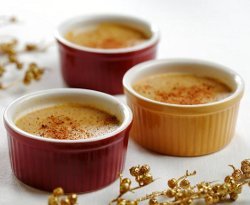 Perfectly Portioned Pumpkin Flan
