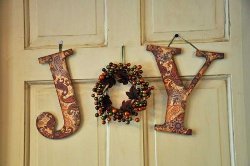 Show Your Joy Fall Door Sign