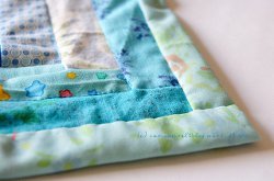 How to Self Bind A Quilt