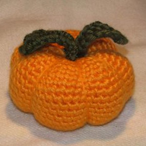 Mango Pumpkin Pincushion