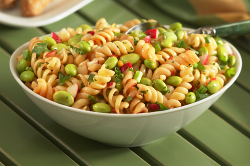 Sesame-Soy Edamame and Pasta Salad