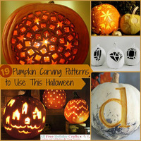 30 Pumpkin Patterns Free for You to Enjoy | AllFreeHolidayCrafts.com