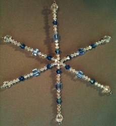 Crystal Snowflake Ornaments
