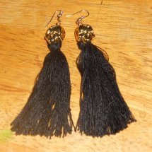 Skull Tassel Earrings