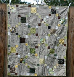 Tulip Patch Charm Quilt