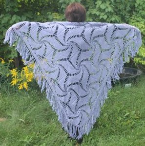 Hexagonal Motif Shawl