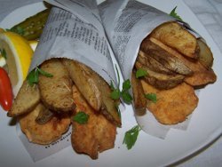 Oven Baked Fish and Chips