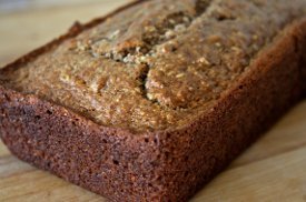 Nutty Coconut Banana Bread