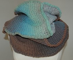 Three Skein Misty Cowl