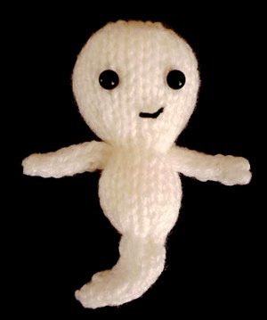 Spooky Knit Ghost Toy