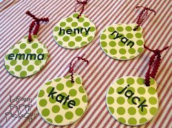 Adorable Mod Podged Ornaments