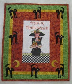 Happy Witch Panel Quilt