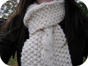 Super Bulky Two Ball Scarf