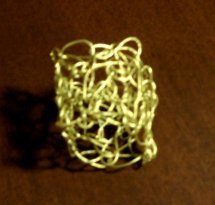 How to Crochet a Simple Wire Ring