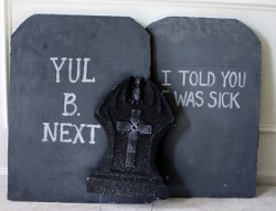 Clever Graveyard Headstones