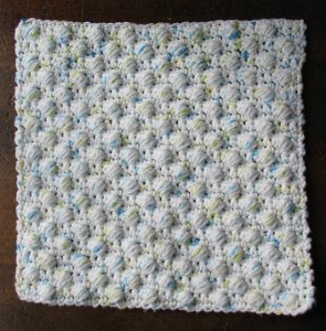 Ball Stitch Dishcloth