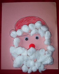 Fluffy Beard Santa