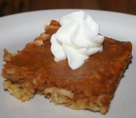 Easy Pumpkin Pie Bars