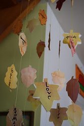 Leaves of Gratitude Mobile