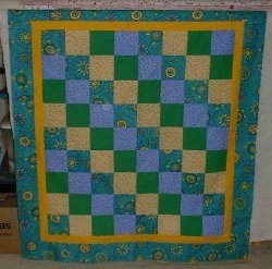 Streak of Sunshine Baby Quilt