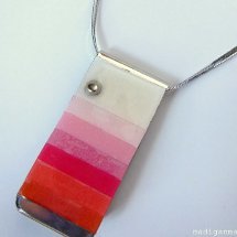 Ombre Money Clip Pendant