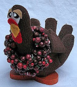 Upcycled Glove Turkey