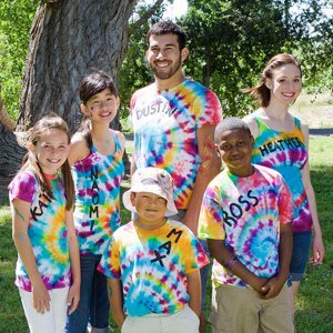 tie dye family shirts